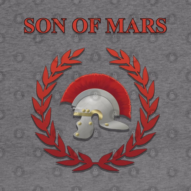 Son of Mars Ancient Roman War God by AgemaApparel